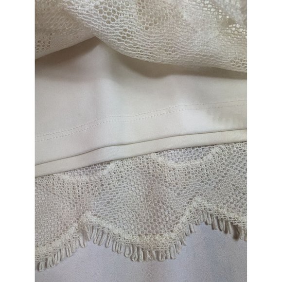 Guess Bodycon Dress 3/4 Sleeve Mini Fringe Dress 2 - Picture 7 of 7